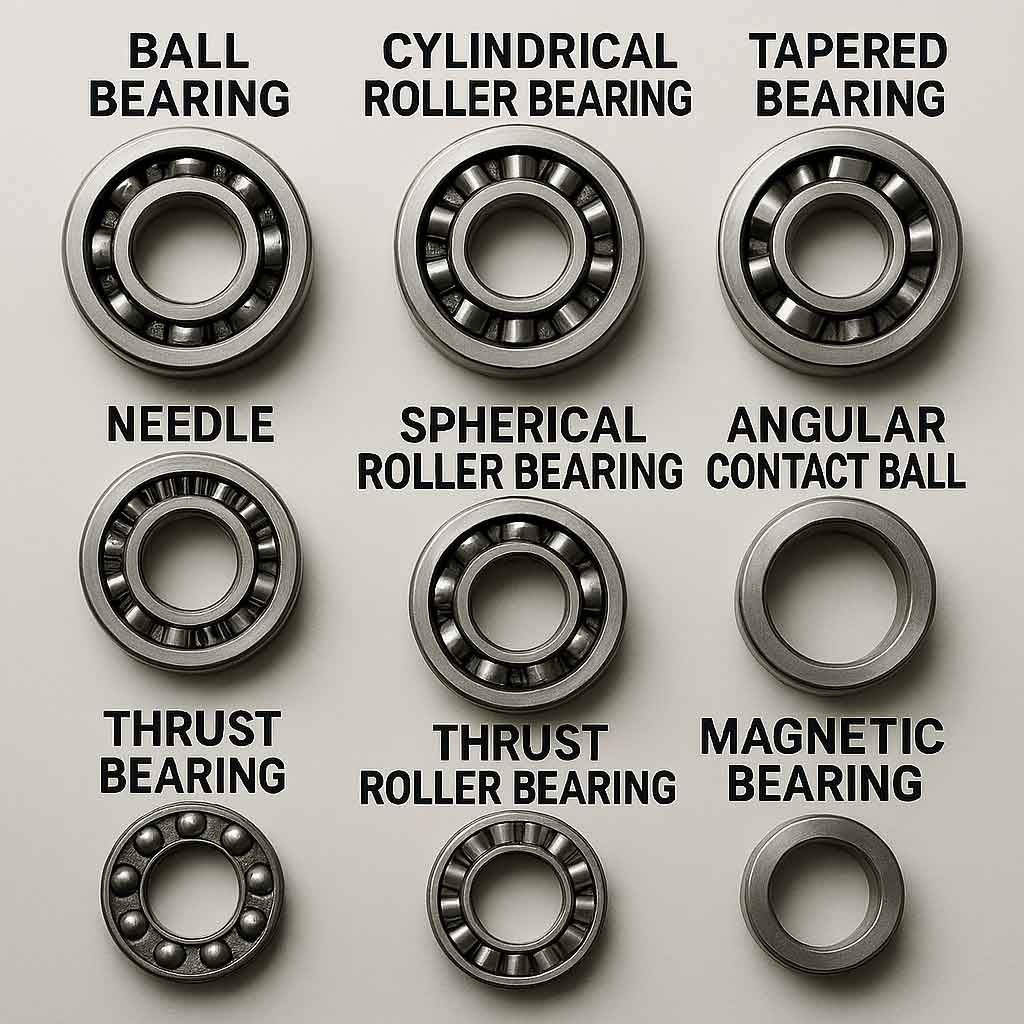 عکس انواع رایج و اصلی bearing 