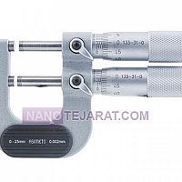 میکرومتر خارج دو قلو 25-0 دقت 0/002 اسیمتو asimeto میکرومتر خارج دو قلو 25-0 دقت 0/002 اسیمتو asimeto