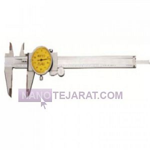 کولیس ساعتی فک کارباید 20 سانت 0/02 کولیس ساعتی فک کارباید 20 سانت 0/02