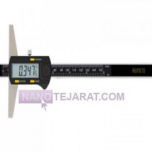 کولیس عمق سنج 20 سانت دیجیتال دقت 0/01 اسیمتو asimeto کولیس عمق سنج 20 سانت دیجیتال دقت 0/01 اسیمتو asimeto