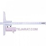 کولیس عمق سنج دولبه دار 15 سانت دقت 0/05 اسیمتو  کولیس عمق سنج دولبه دار 15 سانت دقت 0/05 اسیمتو