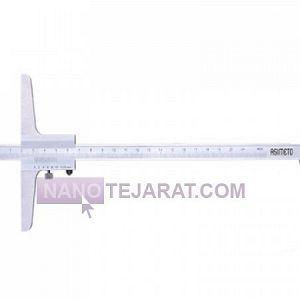 کولیس عمق سنج دولبه دار 15 سانت دقت 0/05 اسیمتو  کولیس عمق سنج دولبه دار 15 سانت دقت 0/05 اسیمتو