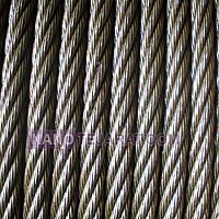 Steel wire rope 6×37+IWRC