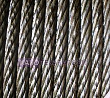 Steel wire rope 6×37+IWRC