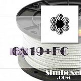 سیم بکسل حفاری 6x19+FC سیم بکسل حفاری 6x19+FC