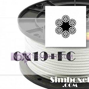 سیم بکسل حفاری 6x19+FC سیم بکسل حفاری 6x19+FC