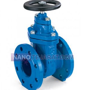 شیر کشویی زبانه فلزی گرافیتی شیر کشویی زبانه فلزی گرافیتی