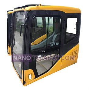 complete cabin of a Komatsu excavator complete cabin of a Komatsu excavator
