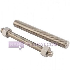 Steel studbolt grade b7 size 12 inch 11 centimeter Steel studbolt grade b7 size 12 inch 11 centimeter