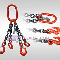 Chain sling with one and multipple legs
