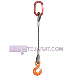 اسلینگ سیم بکسل تک رشته اسلینگ سیم بکسل تک رشته