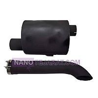 Caterpillar D7G bulldozer exhaust Caterpillar D7G bulldozer exhaust