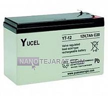 باتری سیلد لید اسید Y7-12 باتری سیلد لید اسید Y7-12
