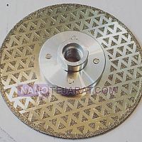 برش و ساب الماس پاششی مثلثی برای فرز برش و ساب الماس پاششی مثلثی برای فرز