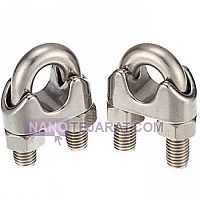 Stainless steel wire rope clip