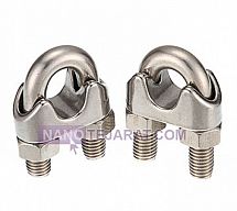 Stainless steel wire rope clip