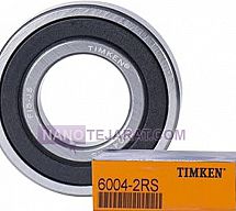 بلبرینگ شیارعمیق کد ۶۰۰۴ ۲rs تیمکن TIMKEN بلبرینگ شیارعمیق کد ۶۰۰۴ ۲rs تیمکن TIMKEN