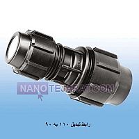 Polyethylene Reducing Coupling 110x90 Polyethylene Reducing Coupling 110x90