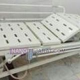 تخت برقی بیمار سه شکن رویه پانچ فلزی با بد ساید آلمانی تخت برقی بیمار سه شکن رویه پانچ فلزی با بد ساید آلمانی