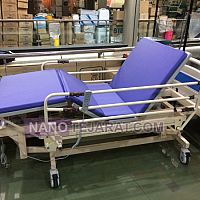 تخت بیمار سه شکن با قابلیت تنظیم ارتفاع تخت بیمار سه شکن با قابلیت تنظیم ارتفاع