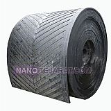 80-centimeter wide cleated rubber conveyor belt 80-centimeter wide cleated rubber conveyor belt