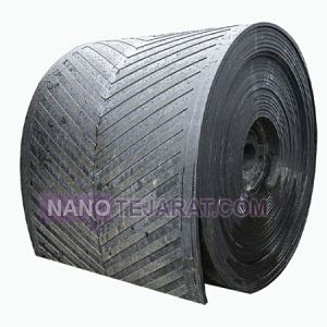 80-centimeter wide cleated rubber conveyor belt 80-centimeter wide cleated rubber conveyor belt
