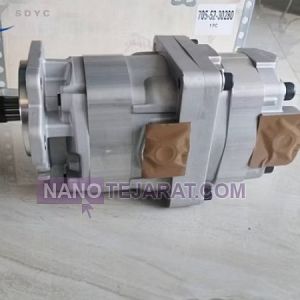 Komatsu WA470 hydraulic pump repair Komatsu WA470 hydraulic pump repair