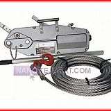 Wire rope winch Wire rope winch