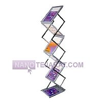 جا کاتالوگی شش طبقه پلکسی A4 جا کاتالوگی شش طبقه پلکسی A4