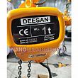 جرثقیل برقی زنجیری دیسان DEESAN جرثقیل برقی زنجیری دیسان DEESAN