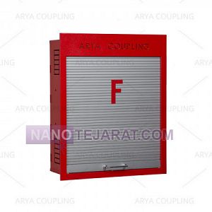 جعبه آتش نشانی با درب کرکره ای جعبه آتش نشانی با درب کرکره ای