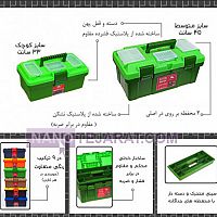جعبه ابزار پلاستیکی جعبه ابزار پلاستیکی