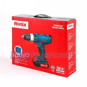 دریل پیچ گوشتی چکشی شارژی رونیکس مدل 8614 دریل پیچ گوشتی چکشی شارژی رونیکس مدل 8614
