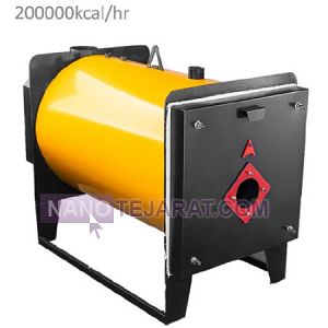 Steel Hot Water Boiler for Central Heating 200,000 Aras Sanat Model B200s Steel Hot Water Boiler for Central Heating 200,000 Aras Sanat Model B200s