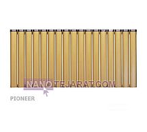 Anit 17-Fin Aluminum Radiator, Pioneer Model, Gold Anit 17-Fin Aluminum Radiator, Pioneer Model, Gold