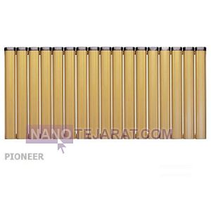 Anit 17-Fin Aluminum Radiator, Pioneer Model, Gold Anit 17-Fin Aluminum Radiator, Pioneer Model, Gold