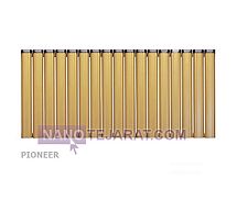 ANIT 19-fin aluminum radiator Pioneer Gold model ANIT 19-fin aluminum radiator Pioneer Gold model