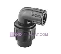 20x1-2 Inch Polyethylene Female Elbow 20x1-2 Inch Polyethylene Female Elbow
