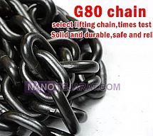 زنجیر G80 گالوانیزه زنجیر G80 گالوانیزه