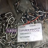 زنجیر استنلس استیل 316 سایز 8 میلیمتر زنجیر استنلس استیل 316 سایز 8 میلیمتر