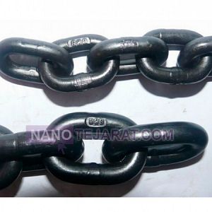 زنجیر خشکه جرثقیل G80 گالوانیزه  زنجیر خشکه جرثقیل G80 گالوانیزه