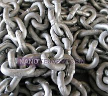 زنجیر لنگر فولادی گالوانیزه زنجیر لنگر فولادی گالوانیزه
