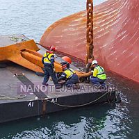 ship and barge anchor chain