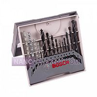 ست 15 عددی مته بوش ست فلز، چوب و مصالح ست 15 عددی مته بوش ست فلز، چوب و مصالح