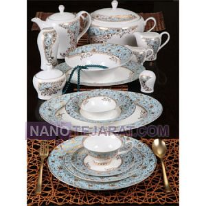 سرویس چینی آذر فیروزه ای سرویس چینی آذر فیروزه ای