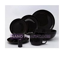 سرویس چینی كارمن مشكي سرویس چینی كارمن مشكي