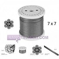 Stainless steel 316 Wire Rope 2 mm Stainless steel 316 Wire Rope 2 mm