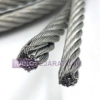 سیم بکسل نگیر استنلس استیل 7X19 سیم بکسل نگیر استنلس استیل 7X19