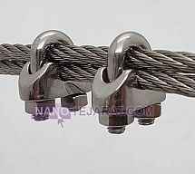 سیم بکسل استنلس استیل نگیر7x19 سیم بکسل استنلس استیل نگیر7x19