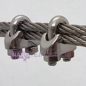 سیم بکسل استنلس استیل نگیر7x19 سیم بکسل استنلس استیل نگیر7x19